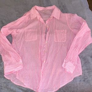 Lilly Pulitzer seersucker button down